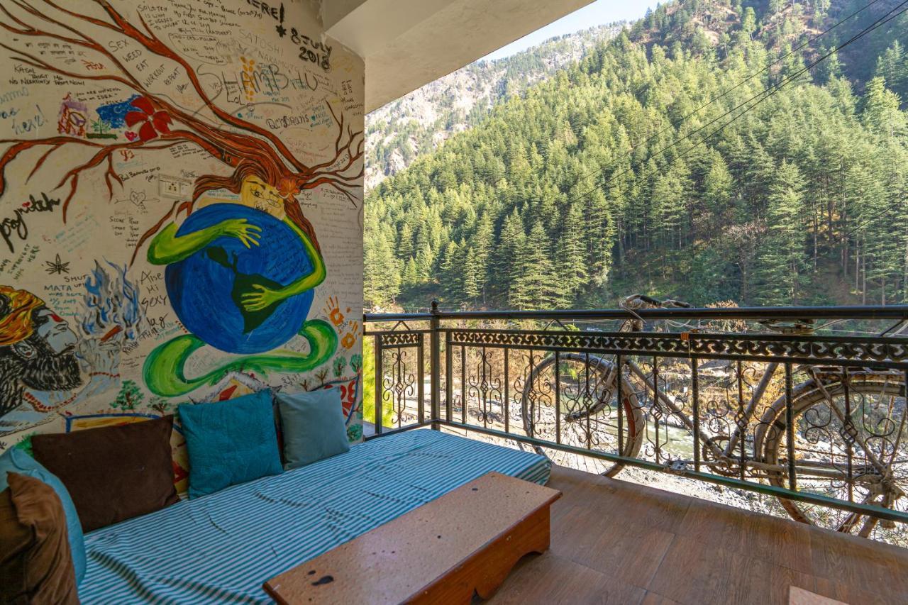 Nomads Hostel Kasol Exteriér fotografie